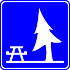 Picnic table sign (D5-5a)